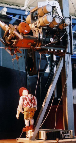 robot et marionnette